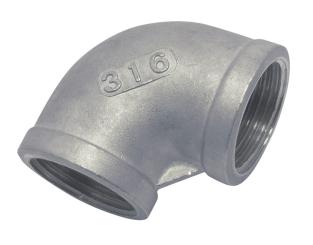 Elbow fitting with internal thread, 90°