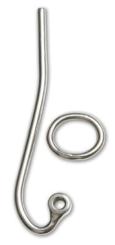 Slip hook with ring