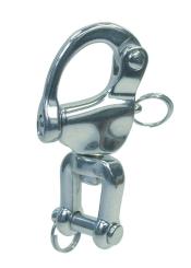 Snap shackle with swivel shackle