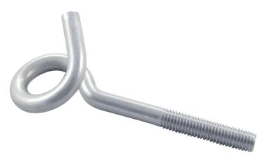 Curl hook with metr. thread