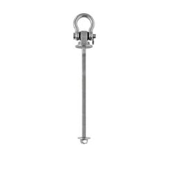 Screw with bow shackle, metric thread, MT-series