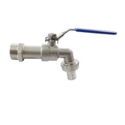 Ball valve with hose connetcion