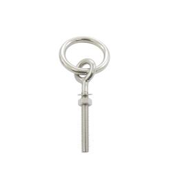 Eye bolt with metr. thread and ring