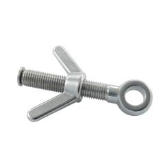 Eye bolt with wing nut