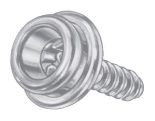 Durable-DOT stud with wood screw