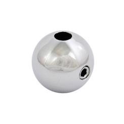 Wire rope ball stopper, polished