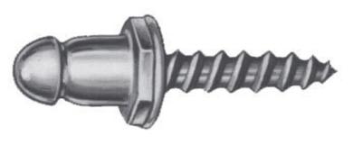 Lift-The-DOT stud with wood screw