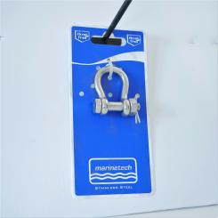 SB Bow shackle with nut and split pin