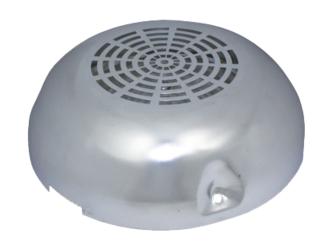 Dome vent with stainless steel cap