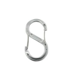 Alu S-hook with safety latch