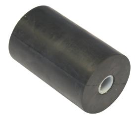 Side guide roller with shaft