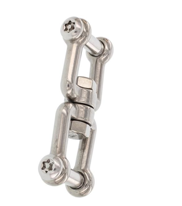 Marinetech, Swivel shackle Secur jaw-jaw with TX45+Pin socke